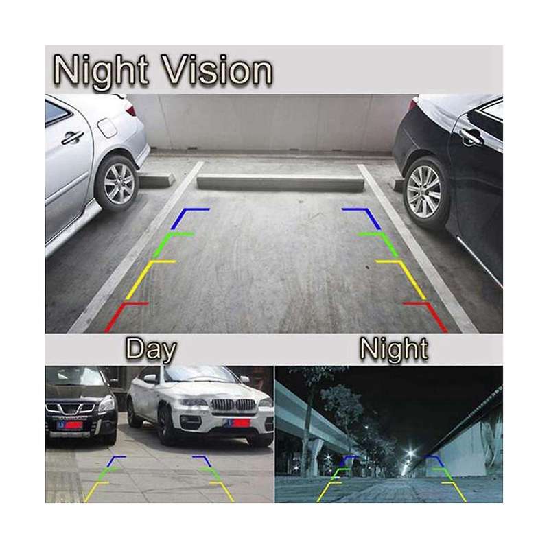 Car Rear View Camera 4led Reversing Camera for Vitz Xp90 Ncp13 Ncp91 2005-2008