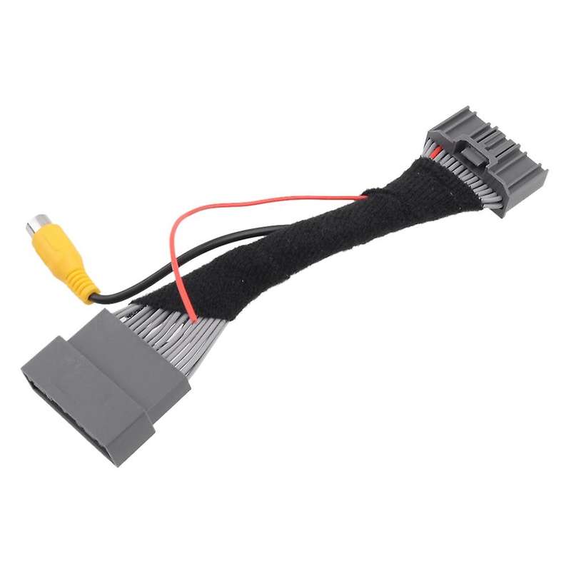 Car Rear View Camera Adapter Wire Harness Cable Video Connector Compatible EXI 2012-2016