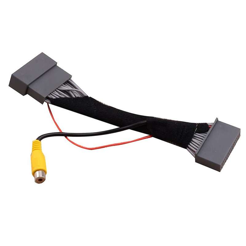 Car Rear View Camera Adapter Wire Harness Cable Video Connector Compatible EXI 2012-2016