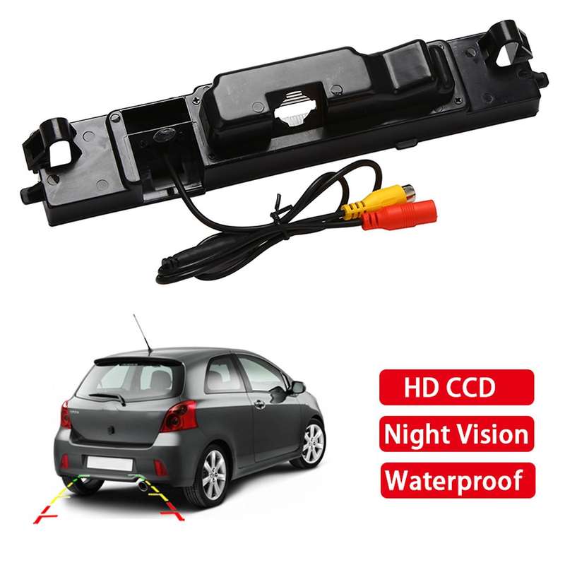 Car Rear View Camera, for Toyota Yaris 2006 2007 2008 2009 2010 2011 2012 Hd Starlight Night Vision