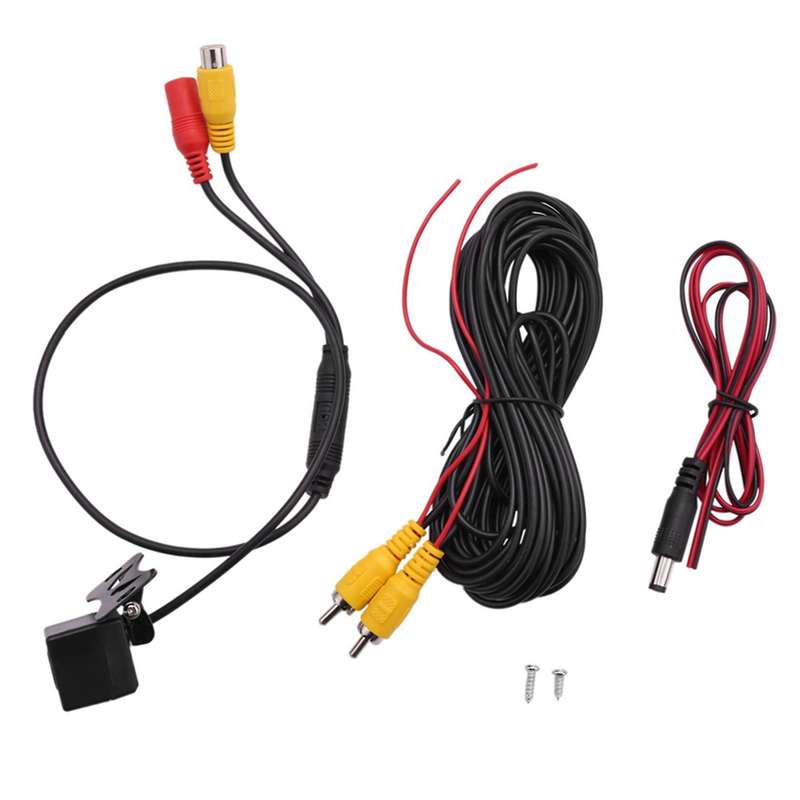 Car Rear View Camera Universal Backup Parking Camera 8 LED Night Visible Waterproof 170 Wide Angle H