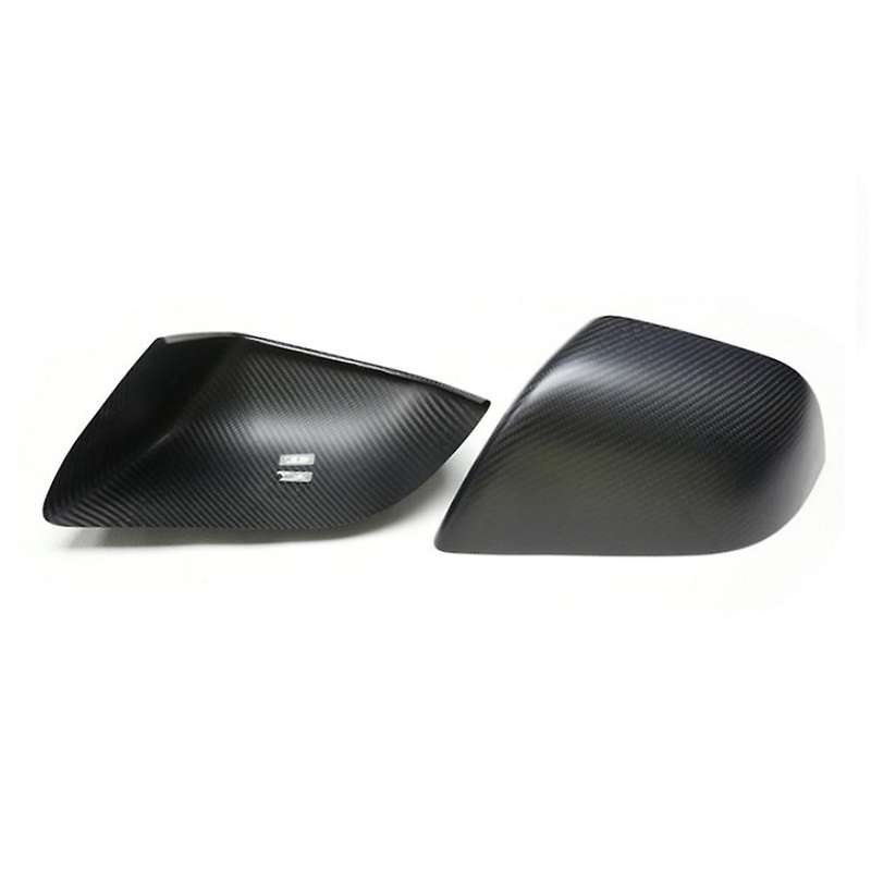 Car Rear View Mirror Cover for 2017-2020 Dry Carbon Fiber Side Mirror Cover Trim Accessories,Matte B