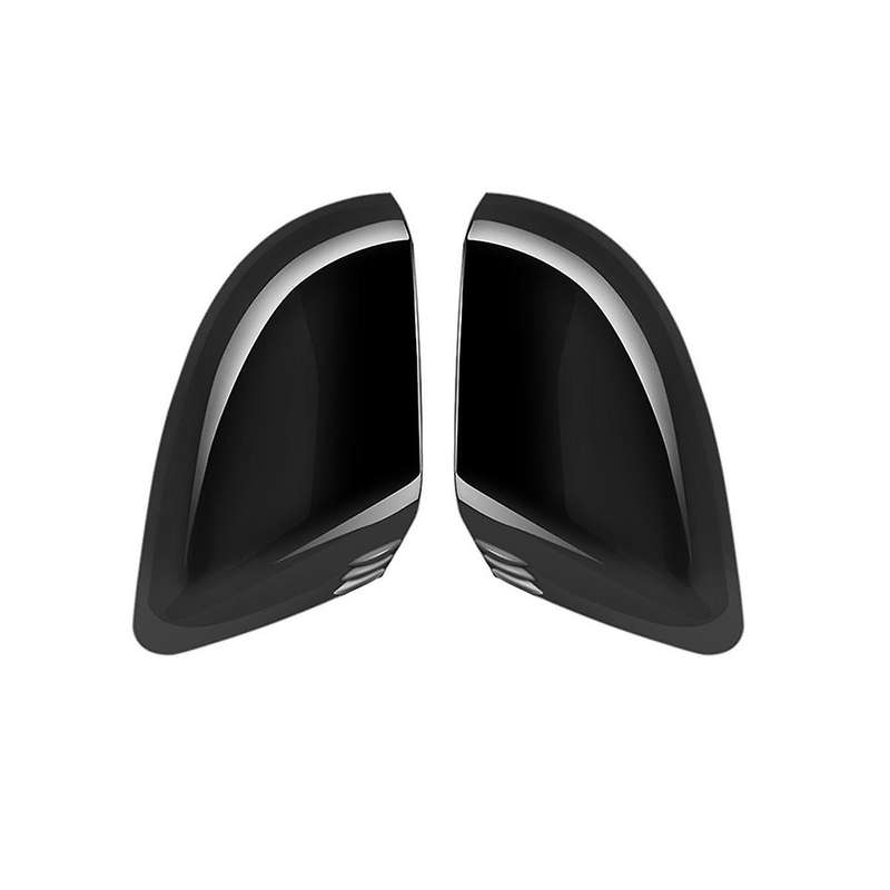 Car Rear View Mirror Cover Caps Trim Frame for 2024+ Car Trim Accessories Bright Black