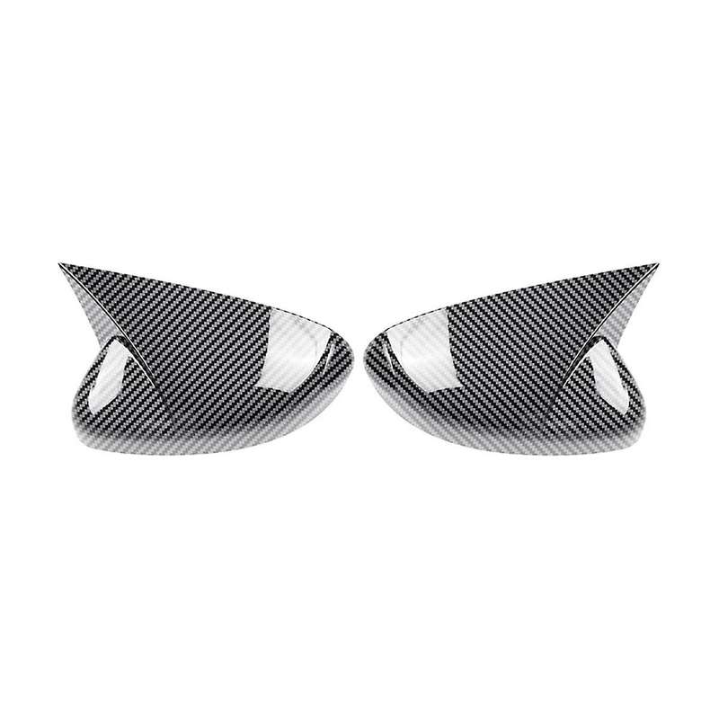Car Rear View Mirror Cover Side Wing Mirrors Cover Housing Cap for City 2020 Carbon Fiber Pattern Rh