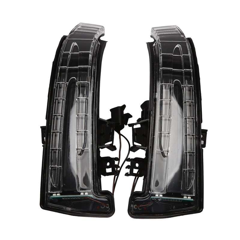 Car Rear View Mirror Indicator Lamp Turn Signal Light Lens for W204 W212 W221 2010-2013 1 Pair