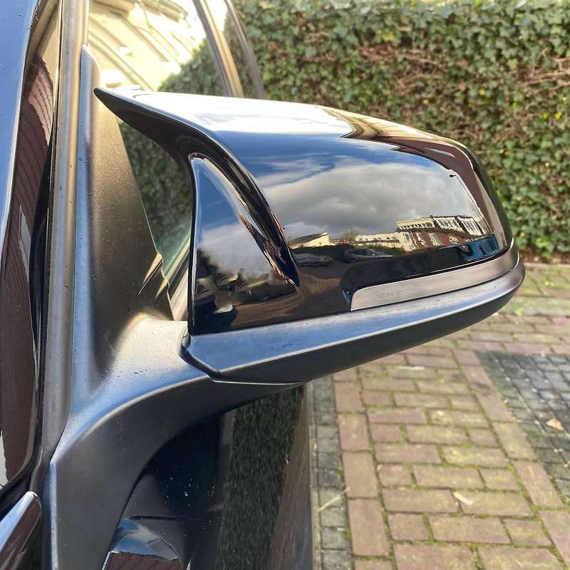 Car Rear View Mirror Cover Trim Side Wing Mirror Caps for 5 6 7 Series F10 F11 F18 GT 5GT F07 F06 F1