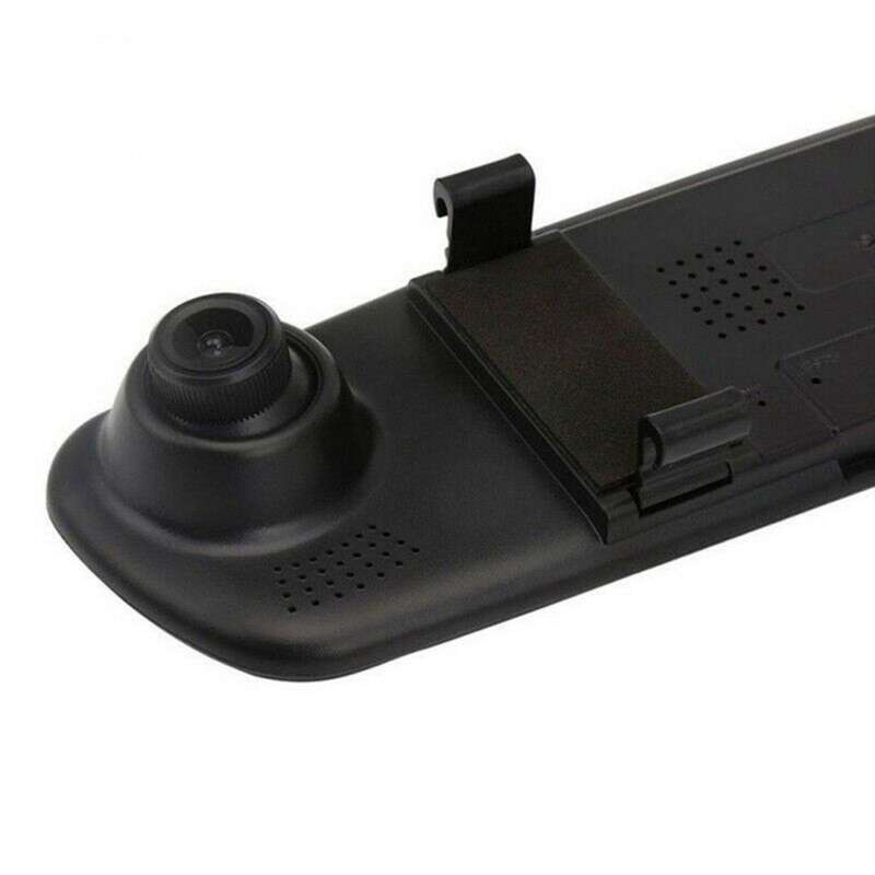 Car Rear View Mirror Recorder, 4.3-Inch High-Definition Night Vision Record, Reversing Image Parking
