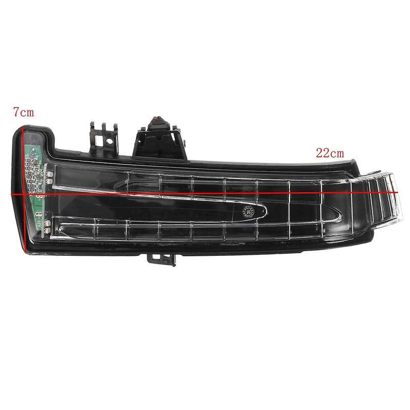Car Rear View Mirror Indicator Lamp Turn Signal Light Lens for W204 W212 W221 2010-2013 Left