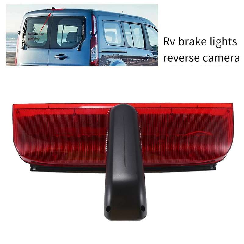 Car Rear View Reverse Camera for Transit Connect 2014-2017 Brake Light Caravans