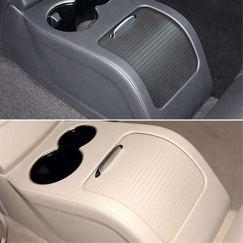 Car Rear Water Cup Holder Roller Blind for E Class W212 2009-2015 Rear Storage Box Roller Blind Bla