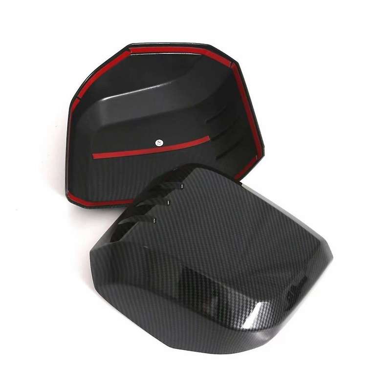 Car Rear View Side Mirror Shell Carbon Fiber Style Fit for Hiace 2019 Mirror Accessories,2pcs