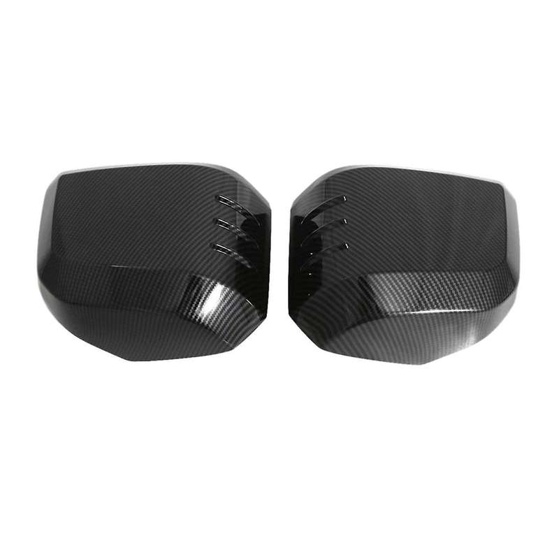 Car Rear View Side Mirror Shell Carbon Fiber Style Fit for Hiace 2019 Mirror Accessories,2pcs