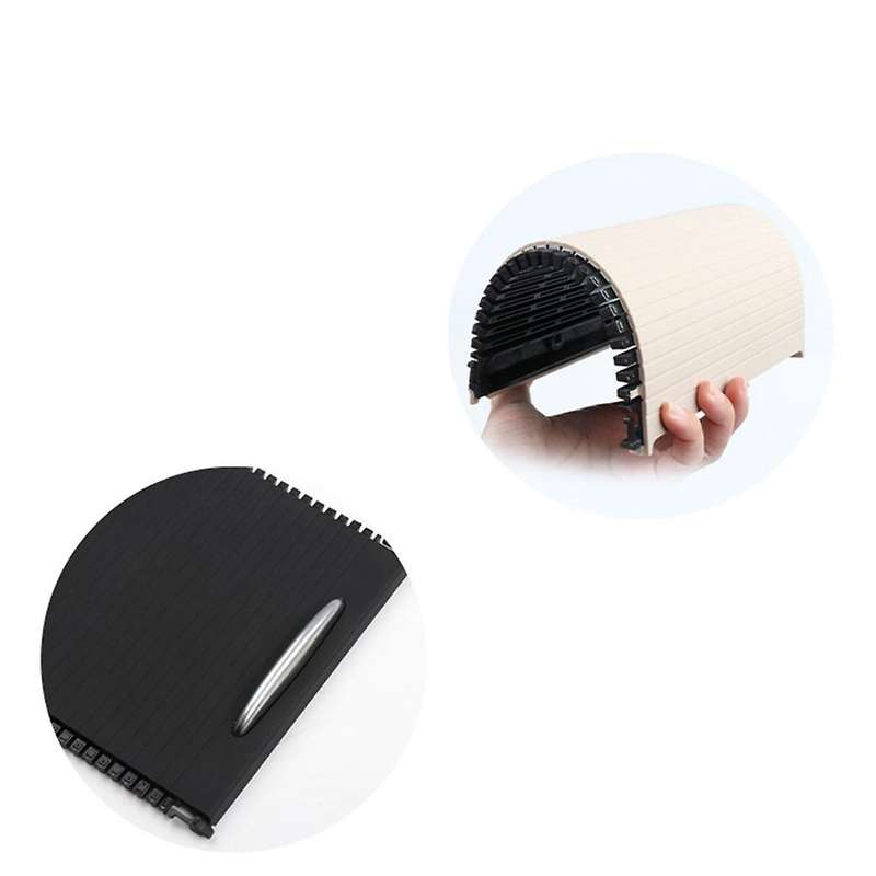 Car Rear Water Cup Holder Roller Blind for E Class W212 2009-2015 Rear Storage Box Roller Blind Whi