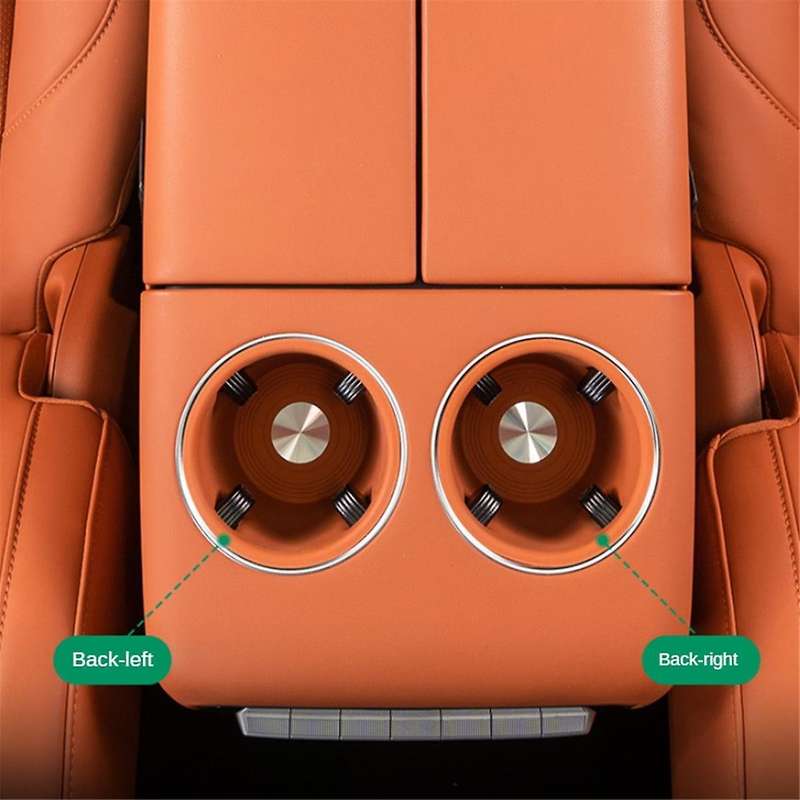 Car Rear Water Cup Silicone Pad for Leading Perfect LiXiang L7 2022 2023 Interior Modification Acces