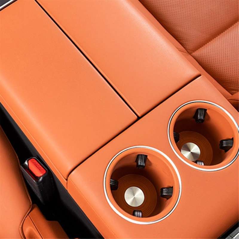Car Rear Water Cup Silicone Pad for Leading Perfect LiXiang L7 2022 2023 Interior Modification Acces
