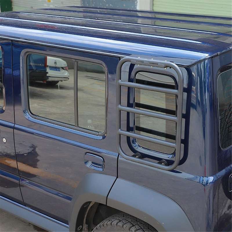 Car Rear Window Ladder Expansion Climbing Protective Frames Left Side for 2019-2024 4-Door Accessor