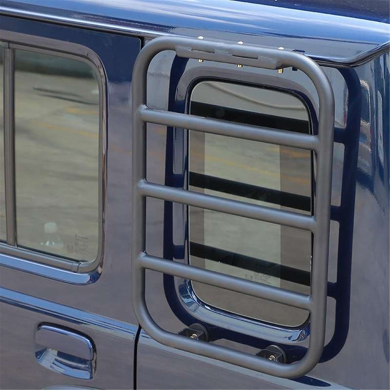 Car Rear Window Ladder Expansion Climbing Protective Frames Left Side for 2019-2024 4-Door Accessor