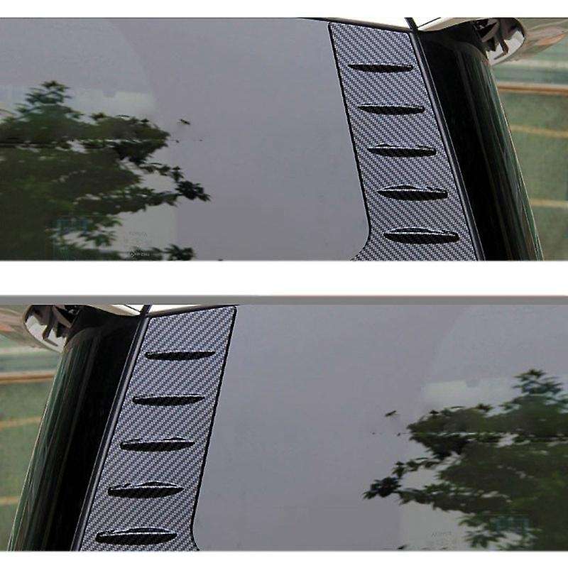 Car Rear Window Side Spoiler C Pillar Side Cover Trim for Alphard Vellfire 30 Series 2016 2017 2018