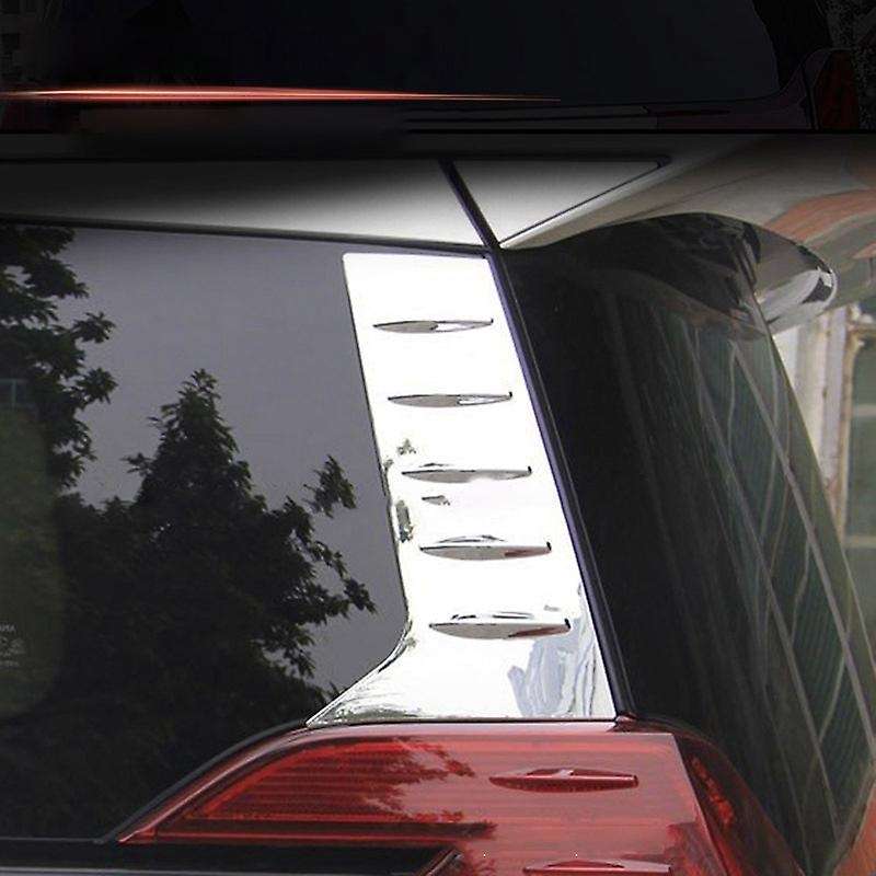 Car Rear Window Side Spoiler C Pillar Side Cover Trim for Alphard Vellfire 30 Series 2016 2017 2018