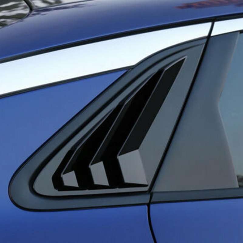 Car Rear Window Spoiler Cover Trim Side Triple-cornered Blinds Decoration for K5/ 2020 2021