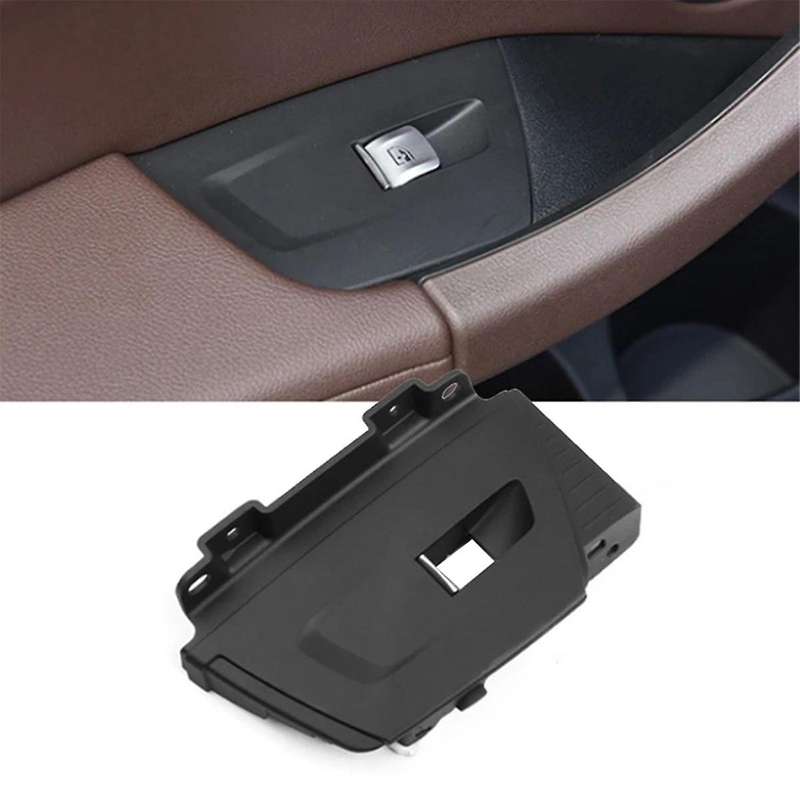 Car Rear Window Switch Lift ButtonGlass Lift Switch Trim Cover Door Panel for X3 X4 G08 G02 G01 2018