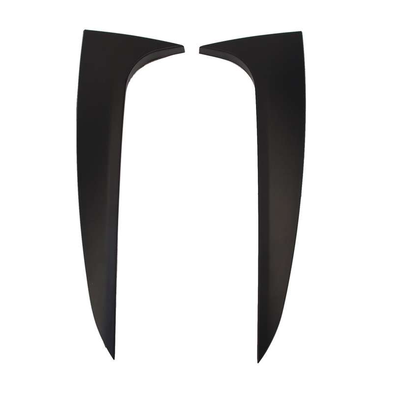 Car Rear Window Side Spoiler Trim for X4 G02 2019 2020 2021 Side Wing Roof Stickers Cover Matte Blac