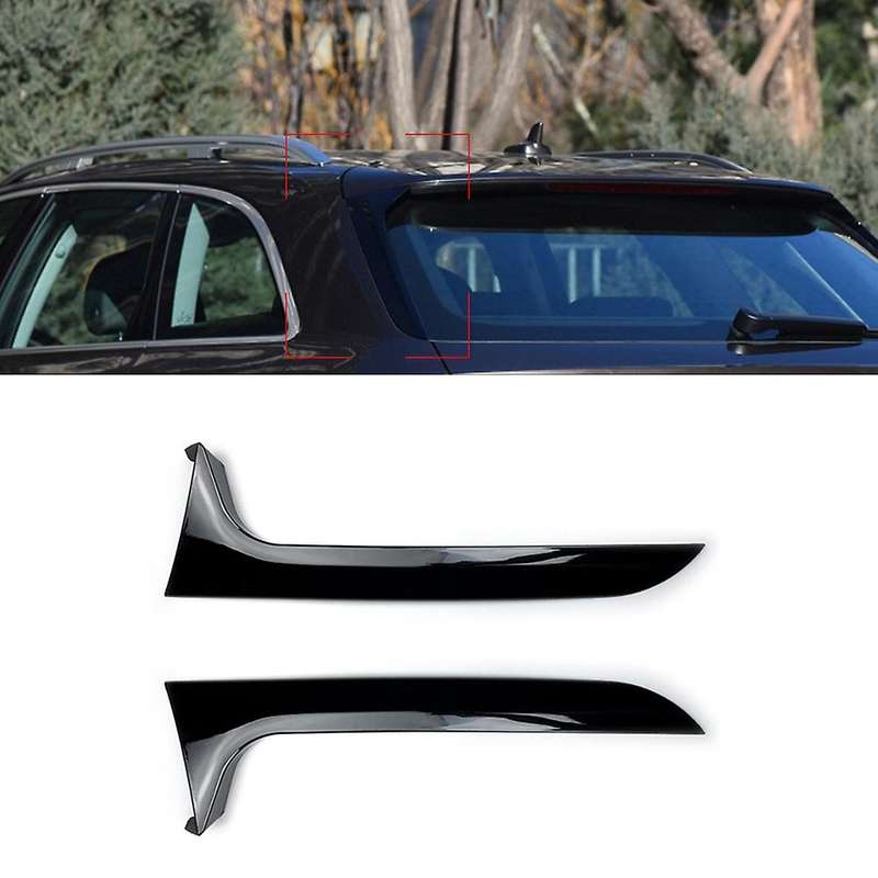 Car Rear Window Side Spoiler Wing Canard Canards Splitter for- A6 C7 Allroad TDI / A6 C7 2012-2018