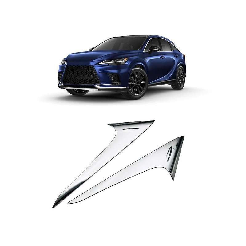 Car Rear Window Spoiler Trim Strip for Rx450h Rx200t Rx350 2023 Exterior Accessories ,2pcs
