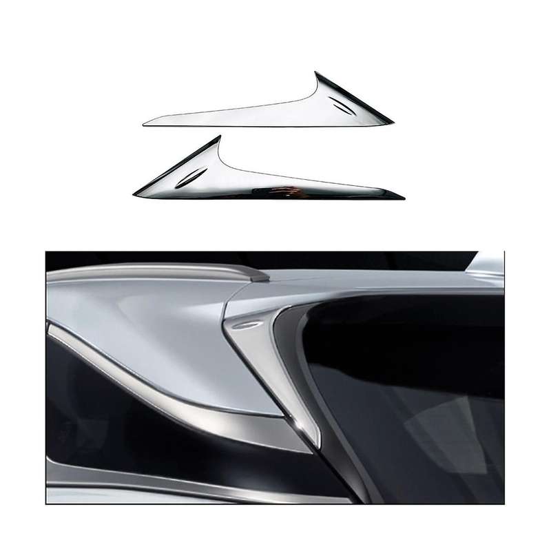 Car Rear Window Spoiler Trim Strip for Rx450h Rx200t Rx350 2023 Exterior Accessories ,2pcs