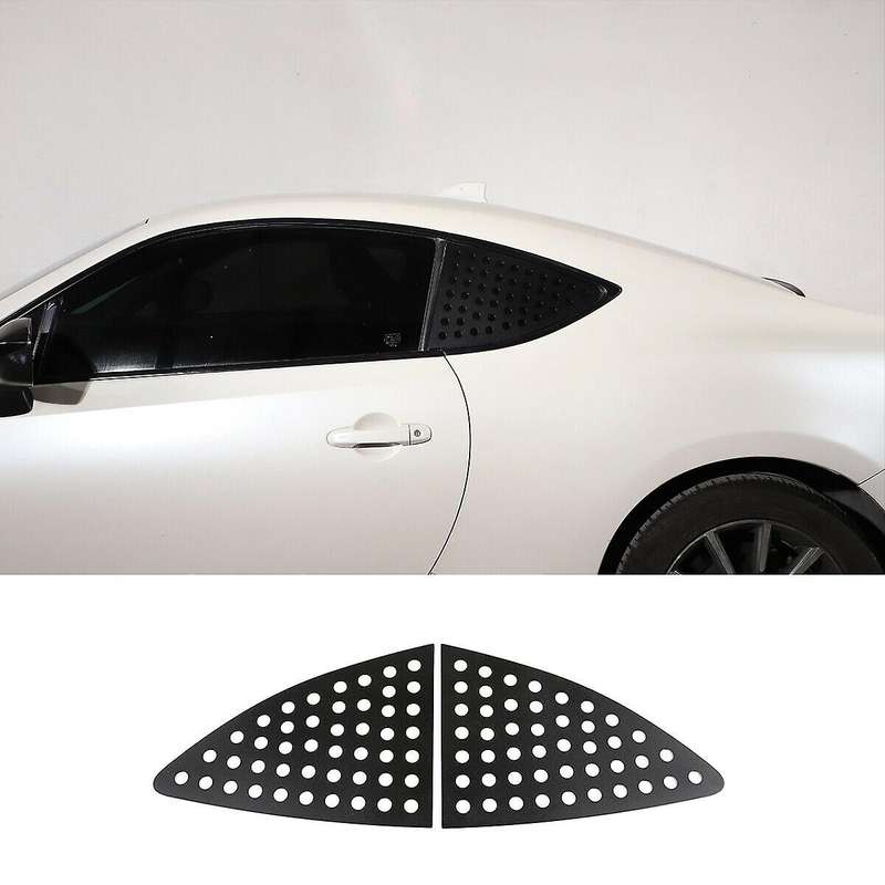 Car Rear Window Triple-cornered Side Glass Protective Panel for BRZ 86 2012-2020 Accessories