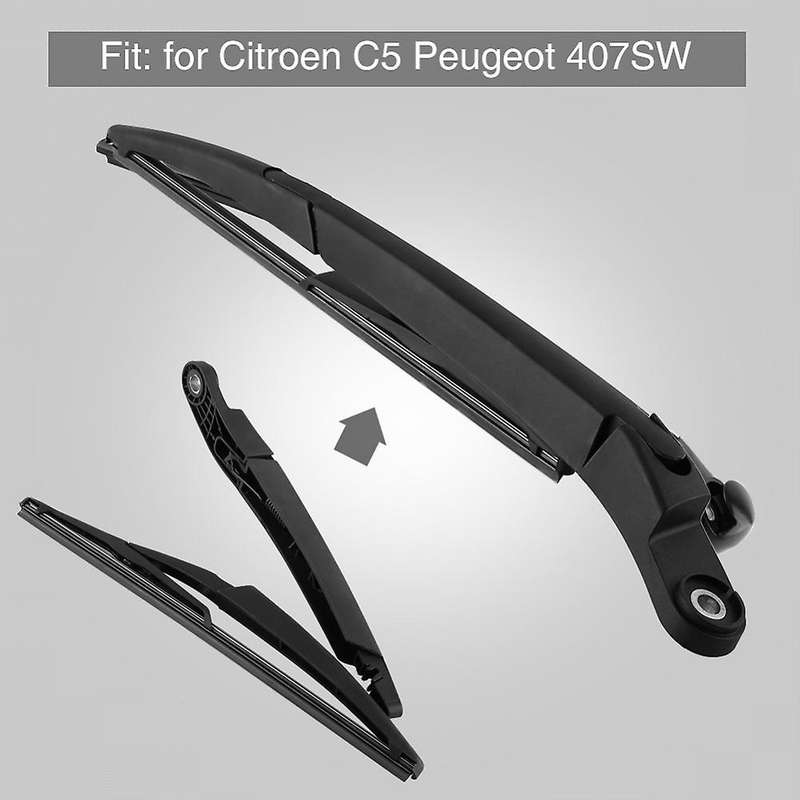 Car Rear Window Windshield Wiper Arm and Blade Complete Replacement Set for C5 2001-2008 for 407 200