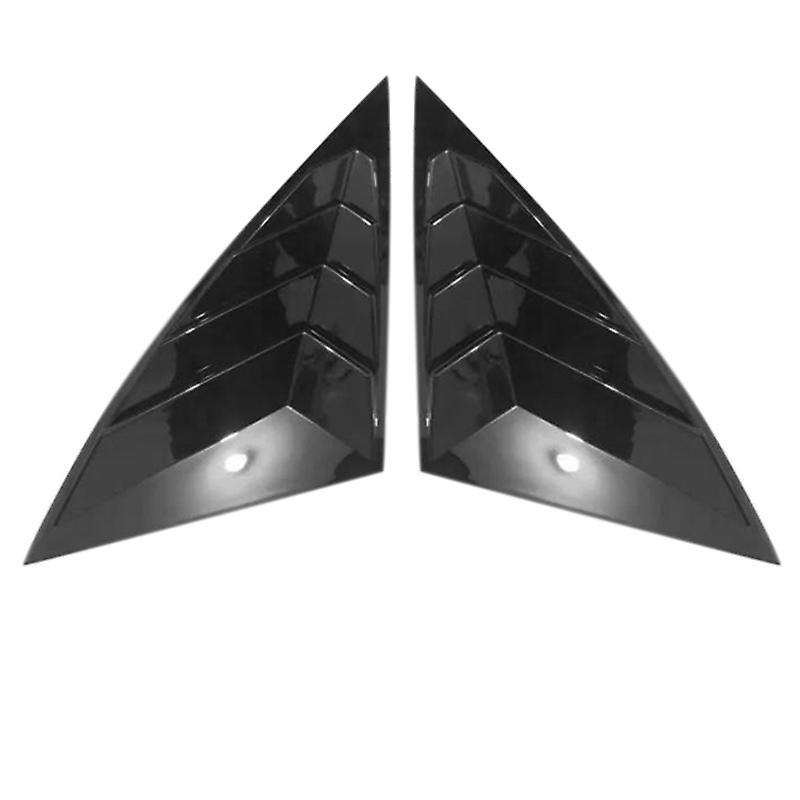 Car Rear Window Triple-cornered Shutters Cover Rear Side Window Ventilation Hole Shutters Stickers f