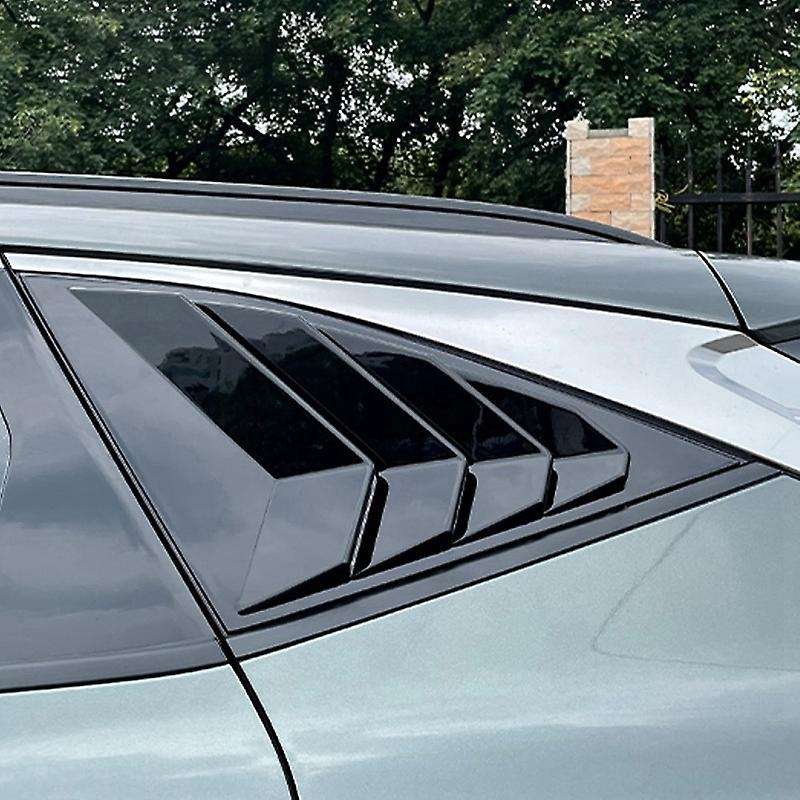 Car Rear Window Triple-cornered Shutters Cover Rear Side Window Ventilation Hole Shutters Stickers f