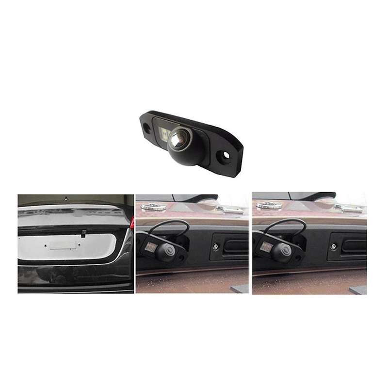 Car Rearview Backup Camera LED Night Vision Backup License Plate Camera for S80L S40L S80 S40 S60 XC