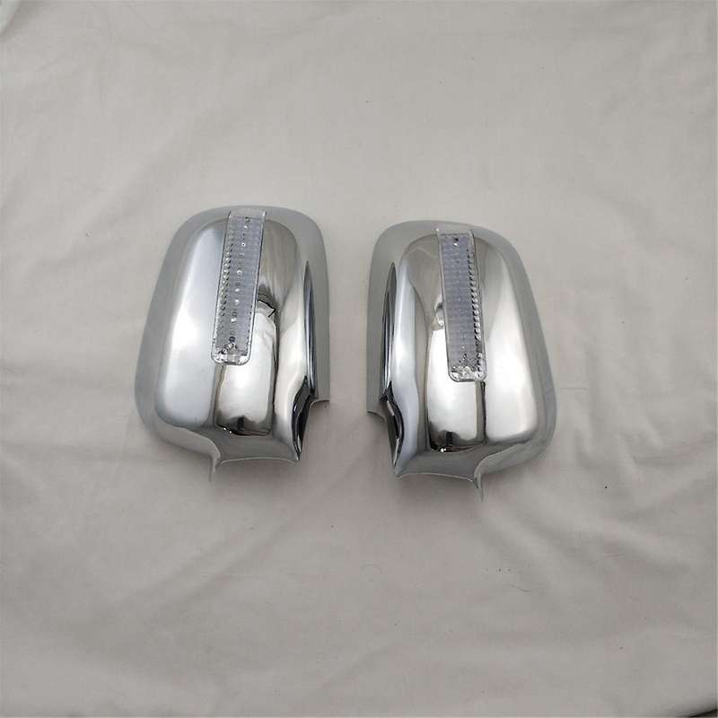 Car Rearview Door Mirror Covers with Led for Rd9 -v 2001 2002 2003 2004 2005 2006