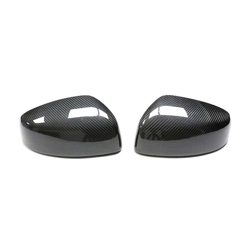 Car Rearview Mirror Cover Carbon Fiber Side Mirror Caps for 370Z Z34 2009-2019