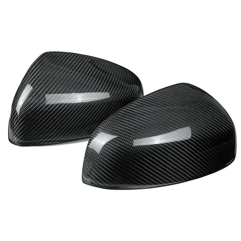 Car Rearview Mirror Cover Carbon Fiber Side Mirror Caps for 370Z Z34 2009-2019