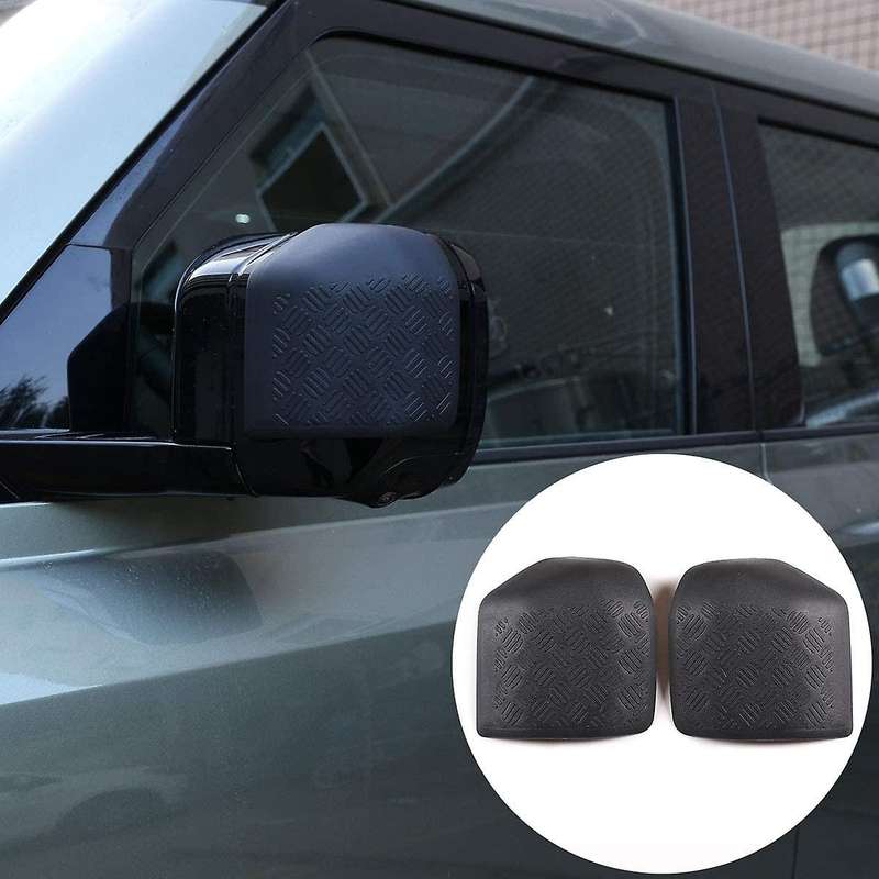 Car Rearview Mirror Cover for 110 2020 Car Abs Black Car Side Mirror Cover Trim Auto Accessories