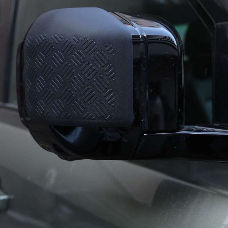 Car Rearview Mirror Cover for 110 2020 Car Abs Black Car Side Mirror Cover Trim Auto Accessories