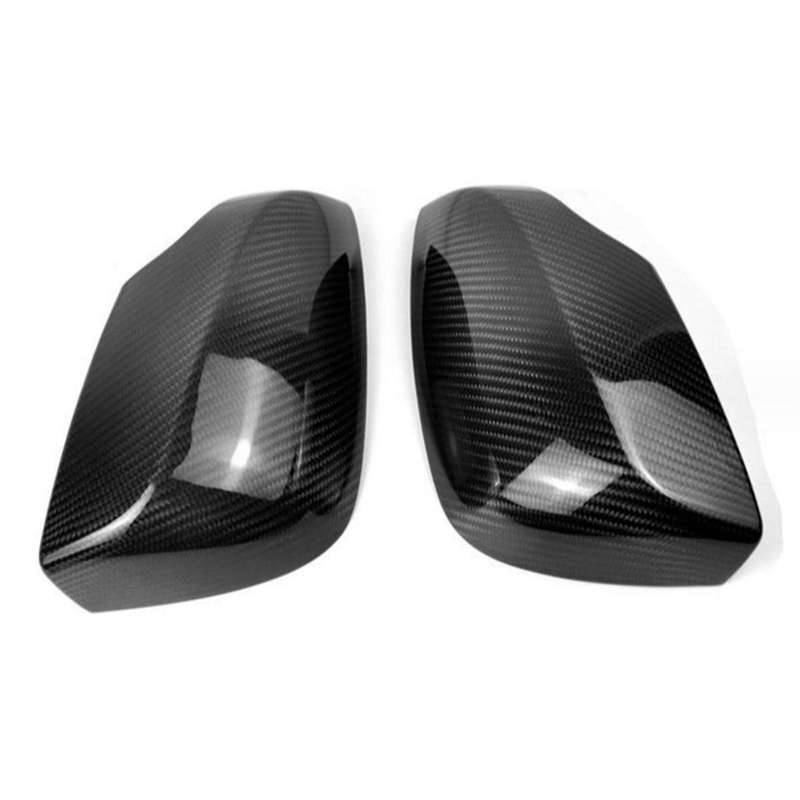 Car Rearview Mirror Cover Carbon Fiber Side Rear View Mirror Cover Caps for Impreza Levorg 2015-2021