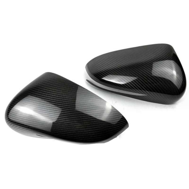 Car Rearview Mirror Cover Carbon Fiber Side Rear View Mirror Cover Caps for G70 2017-2023