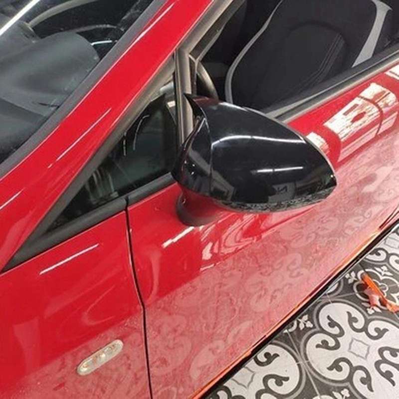 Car Rearview Mirror Cover Door Side Rear View Caps for Seat 2009-2017