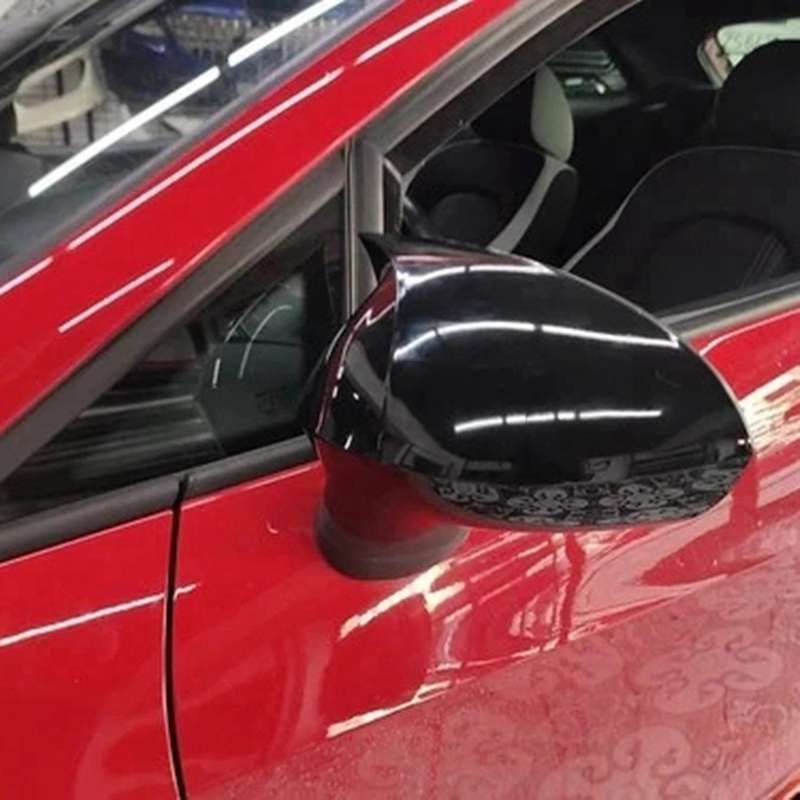 Car Rearview Mirror Cover Door Side Rear View Caps for Seat 2009-2017