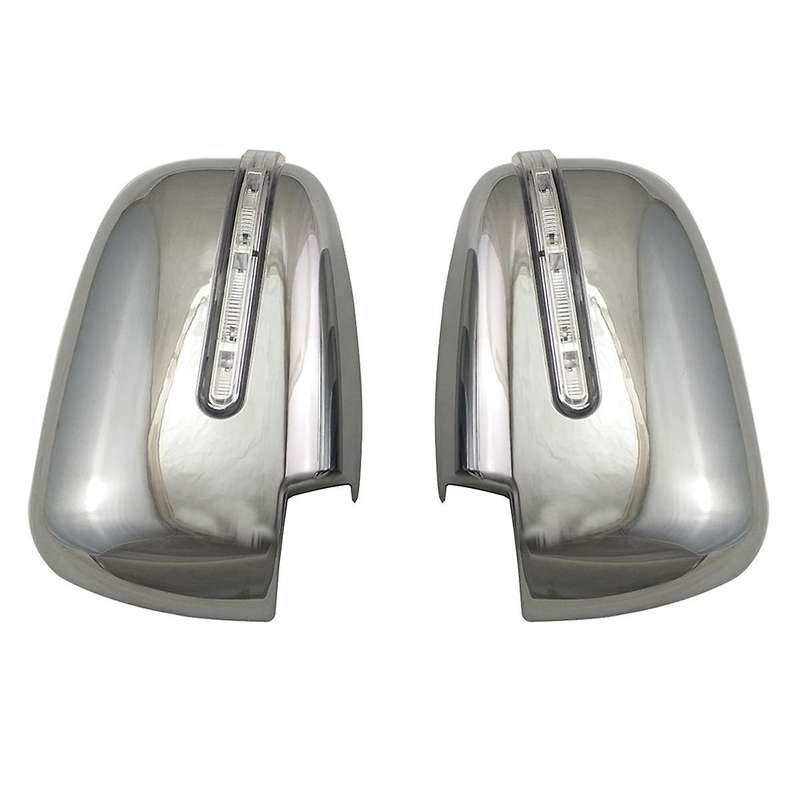 Car Rearview Mirror Cover for L200 Triton 2016-2019 Door Mirror Cover with Led