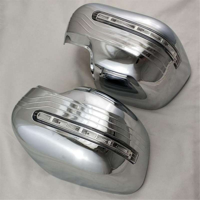 Car Rearview Mirror Cover for Navara Np300 D23 2015-2019 Door Mirror Cover with Led