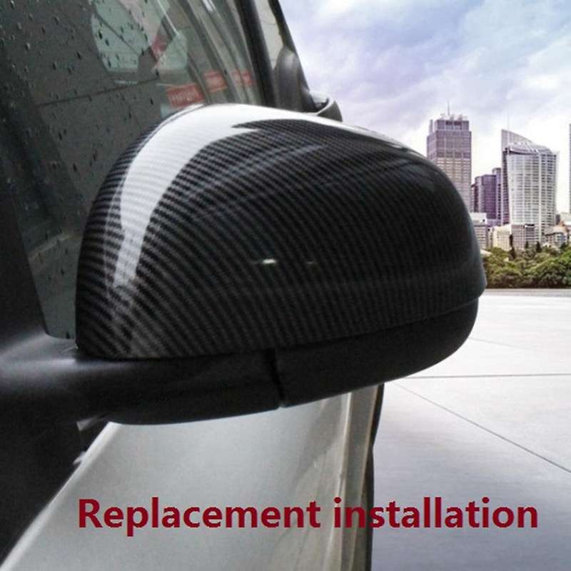 Car Rearview Mirror Cover Protective Shell Replacement for 453 2015+ Accessories,Carbon Fiber