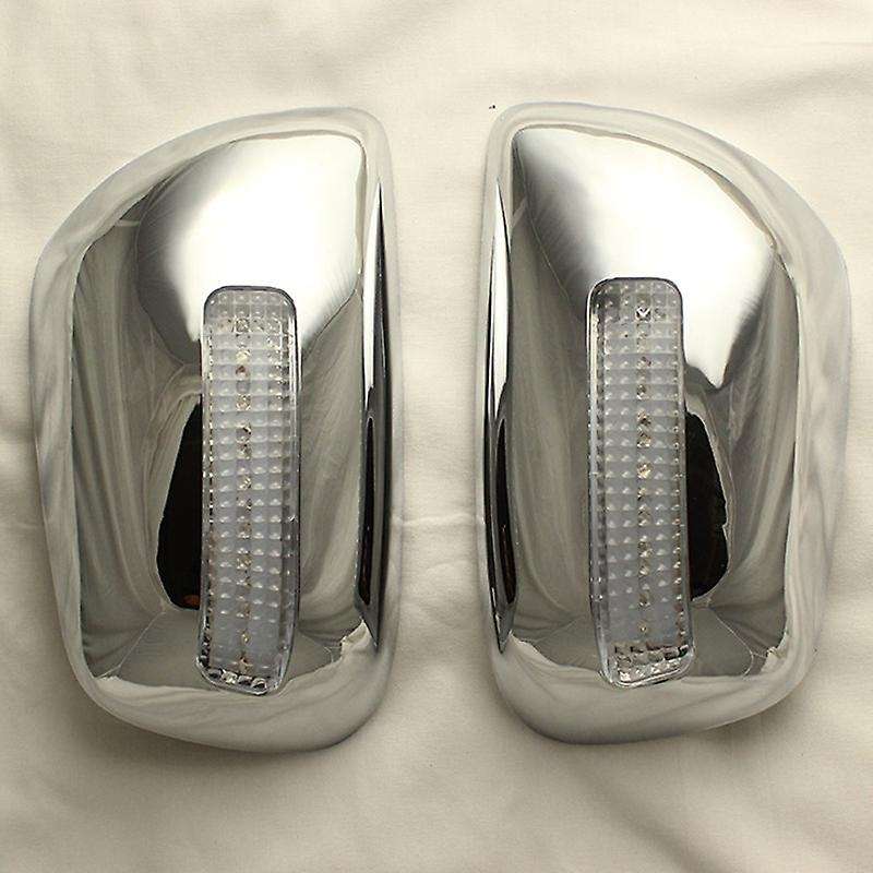 Car Rearview Mirror Cover LED Mirror Backing Sequins FOR 2001