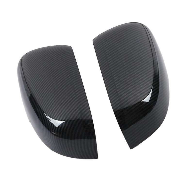 Car Rearview Mirror Cover Mirror Shell Accessories for Cannon Ute 2021 2022 Carbon Fiber
