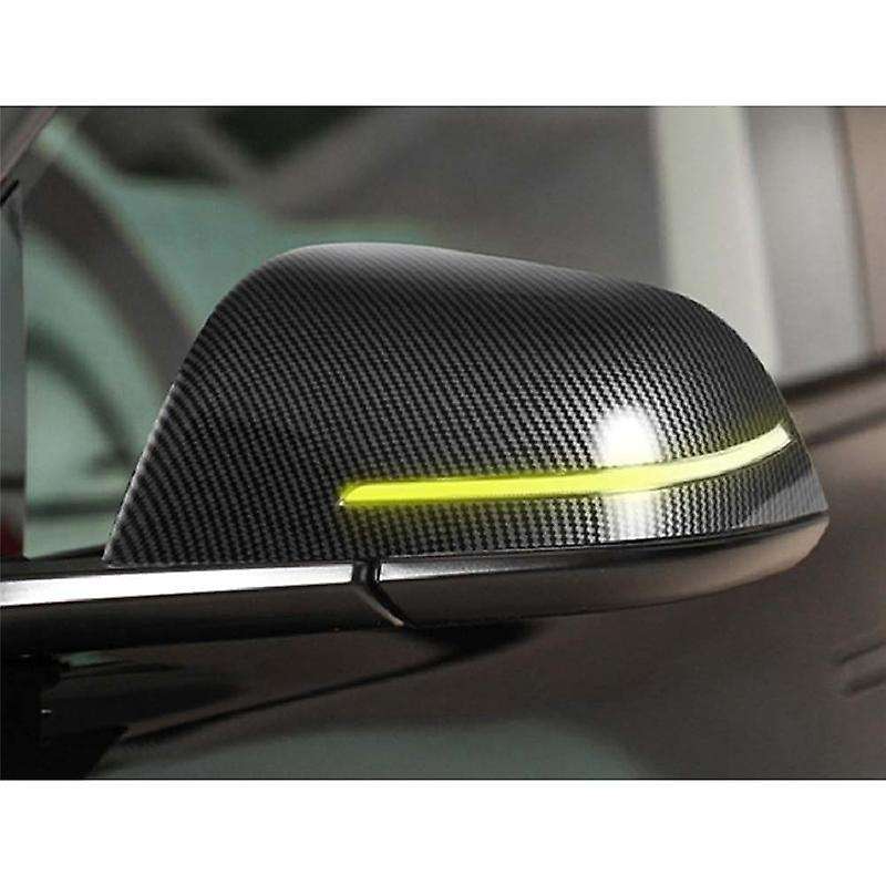 Car Rearview Mirror Cover LED Turn Signal Rear View Mirror Shell Car Accessories for 2020-2023