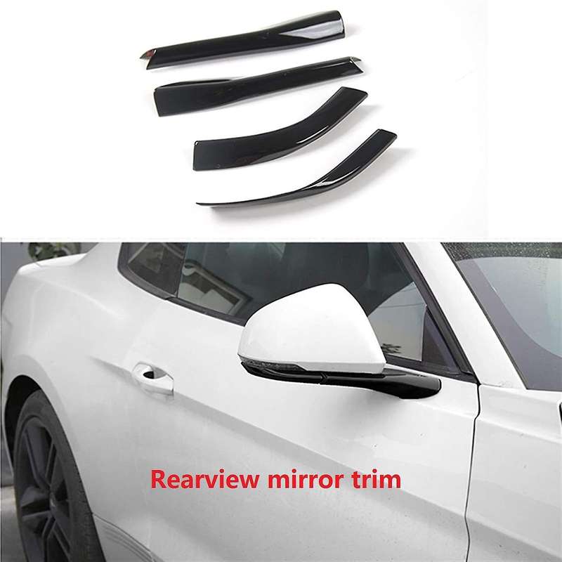 Car Rearview Mirror Cover Side Mirror Case Trim Sticker for 2015-2020 Decorations Car Accessories